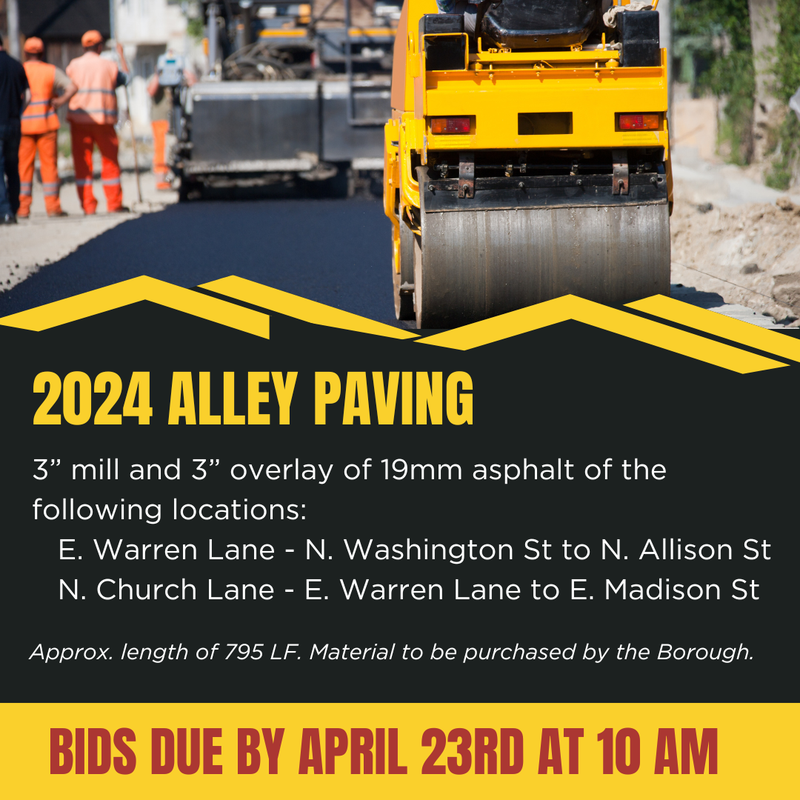 2024 Alley Paving