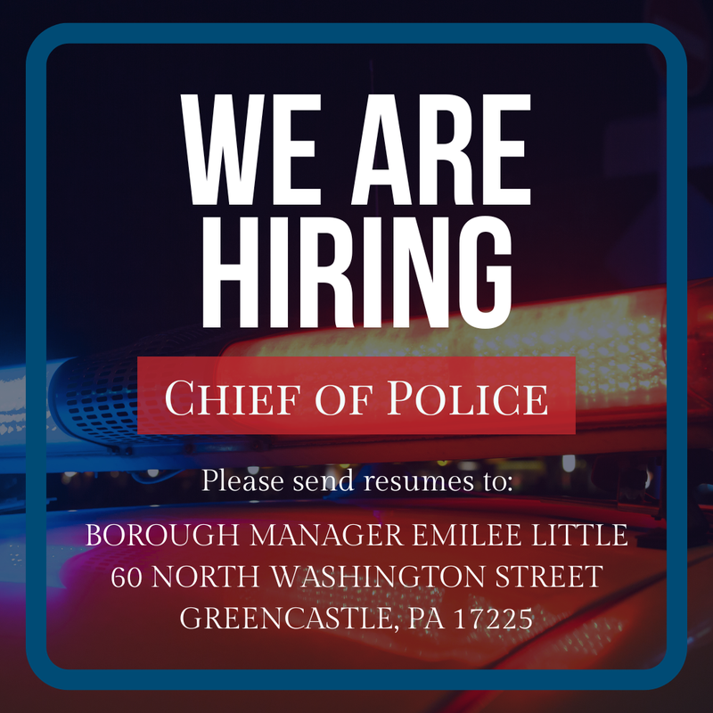 Chief Hiring Post